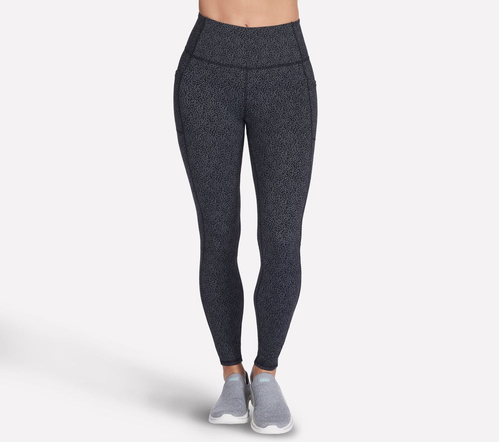 Skechers US | Women GO WALK Full Length High-Waisted Daisies Legging