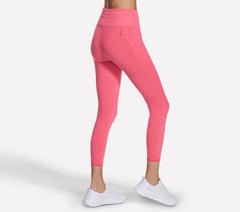 Skechers On sale | Women GO WALK Rib Mix High Waisted 7/8 Legging