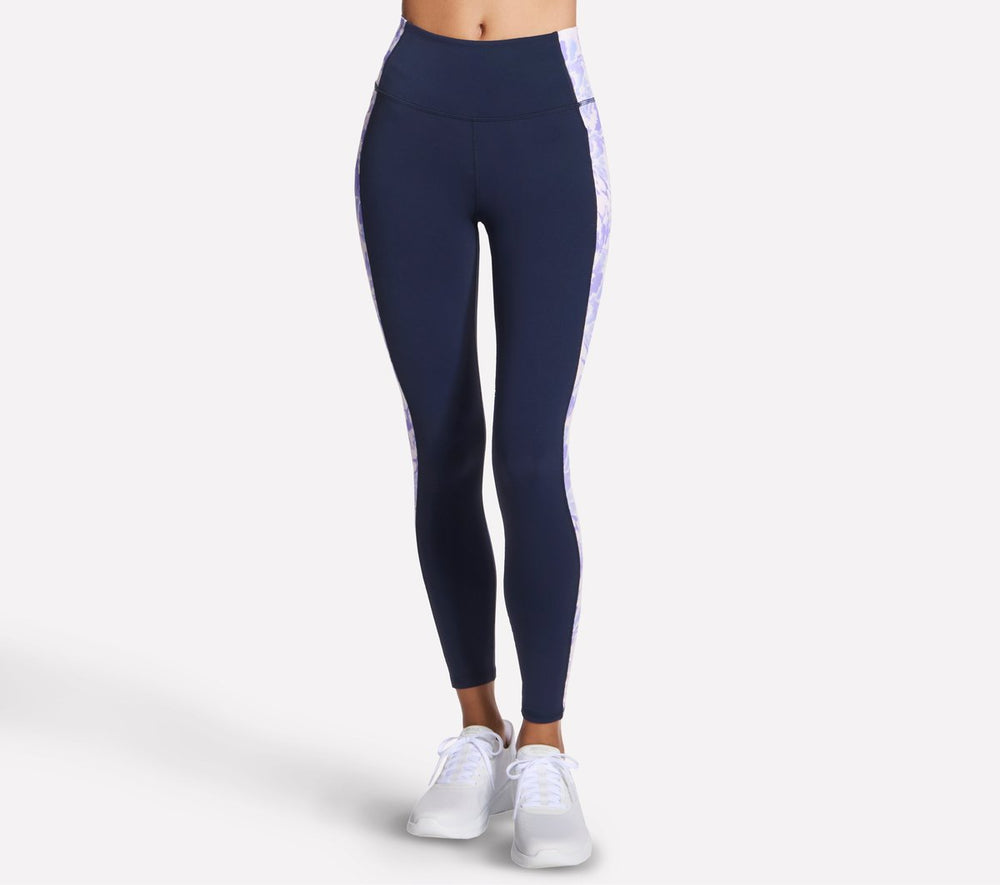 Skechers US | Women GO WALK Block Full Length High-Waisted Legging