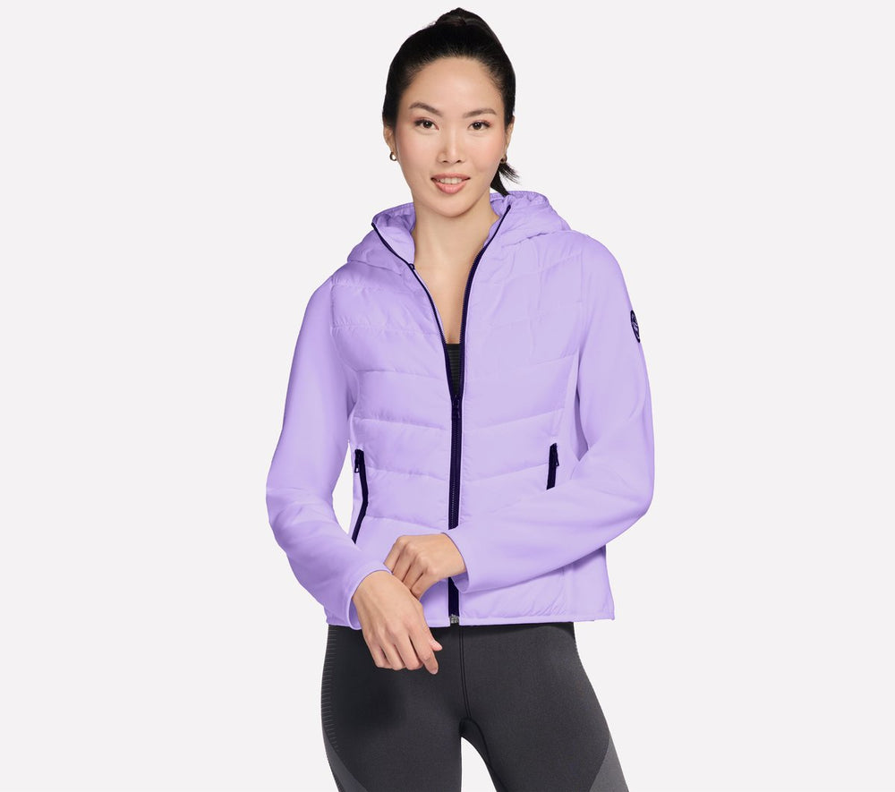 Skechers Discount | Women Performance Elite Cozy Fit Hooded Jacket