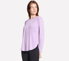 Skechers Outlet | Women GO DRI Swift Stripe Long Sleeve