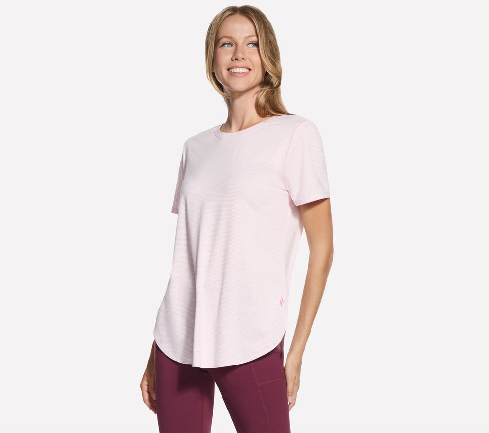Skechers For sale | Women GO DRI Swift Stripe Tunic Tee