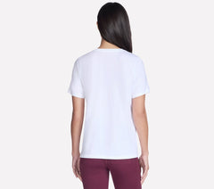 Skechers US | Women Floral Diamond Short Sleeve Tee