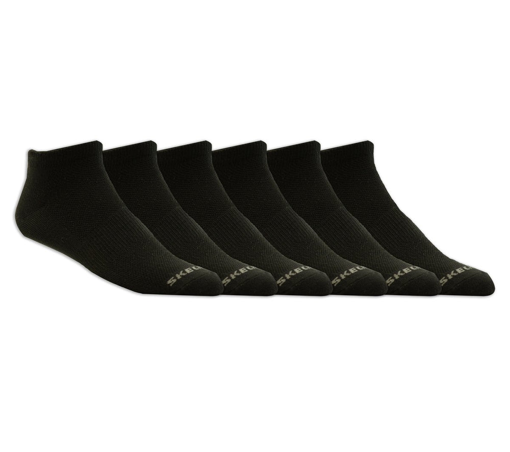 Skechers Online | Men|Clothing 6 Pack Non Terry Low Cut Socks