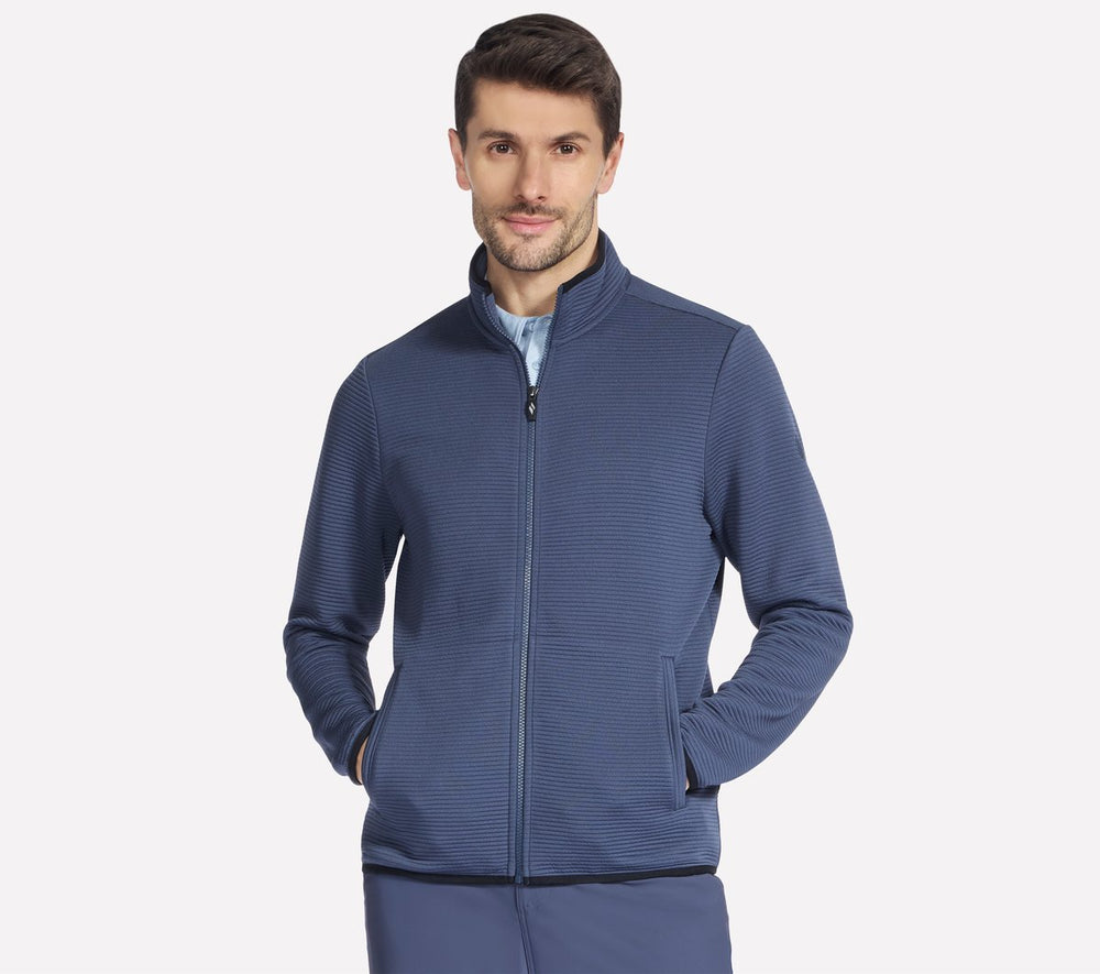 Skechers Outlet | Men The Hoodless Hoodie Ottoman Jacket
