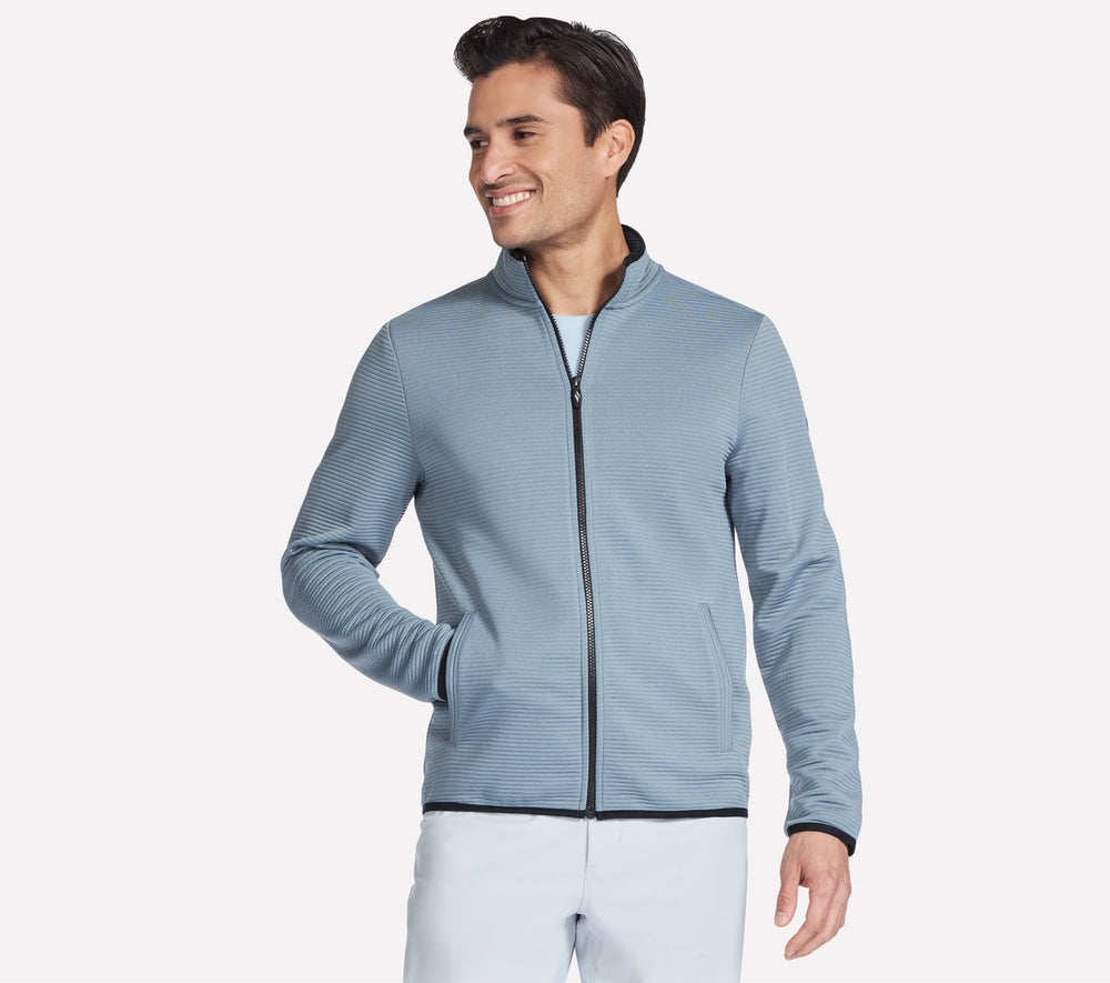 Skechers US | Men The Hoodless Hoodie Ottoman Jacket