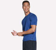 Skechers Sale | Men GO DRI All Day Stripe Tee