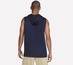 Skechers US | Men Hoops Sleeveless Hoodie