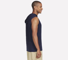 Skechers US | Men Hoops Sleeveless Hoodie