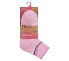 Skechers Outlet | Clothing 2 Pack Women's Trail Quarter Socks