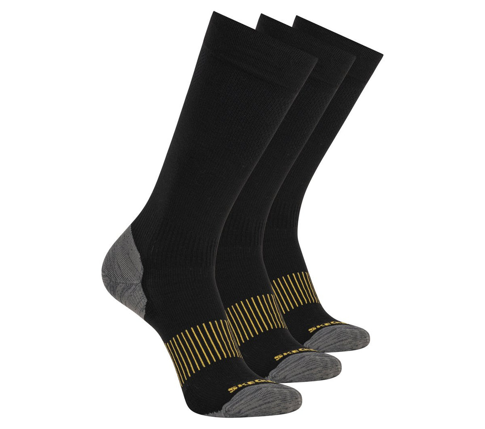 Skechers On sale | Clothing Work: 3 Pack Men's Over Calf Compression Socks