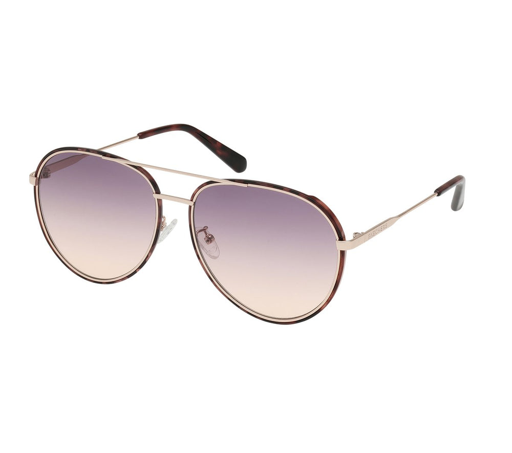 Skechers Online | Clothing Rounded Metal Aviator Sunglasses