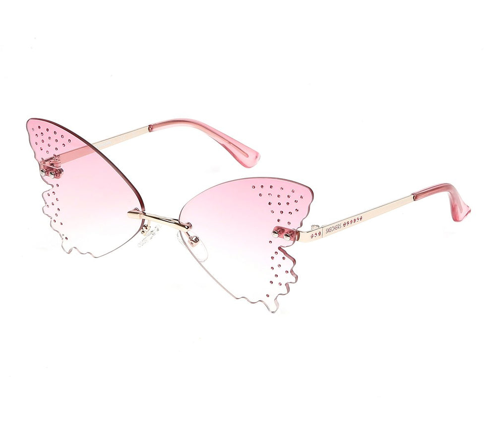 Skechers Discount | Clothing Rimless Butterfly Sunglasses