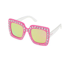 Skechers On sale | Clothing Square Rhinestone Sunglasses