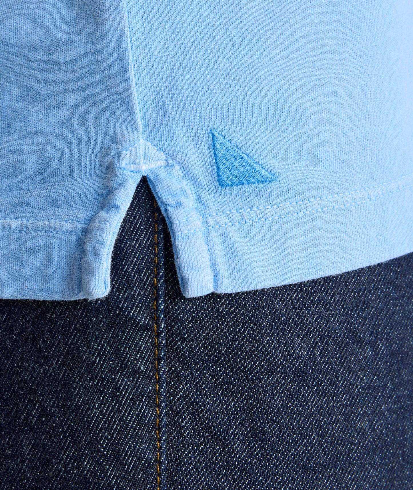 UNTUCKit Vintage Wash Polo Blue