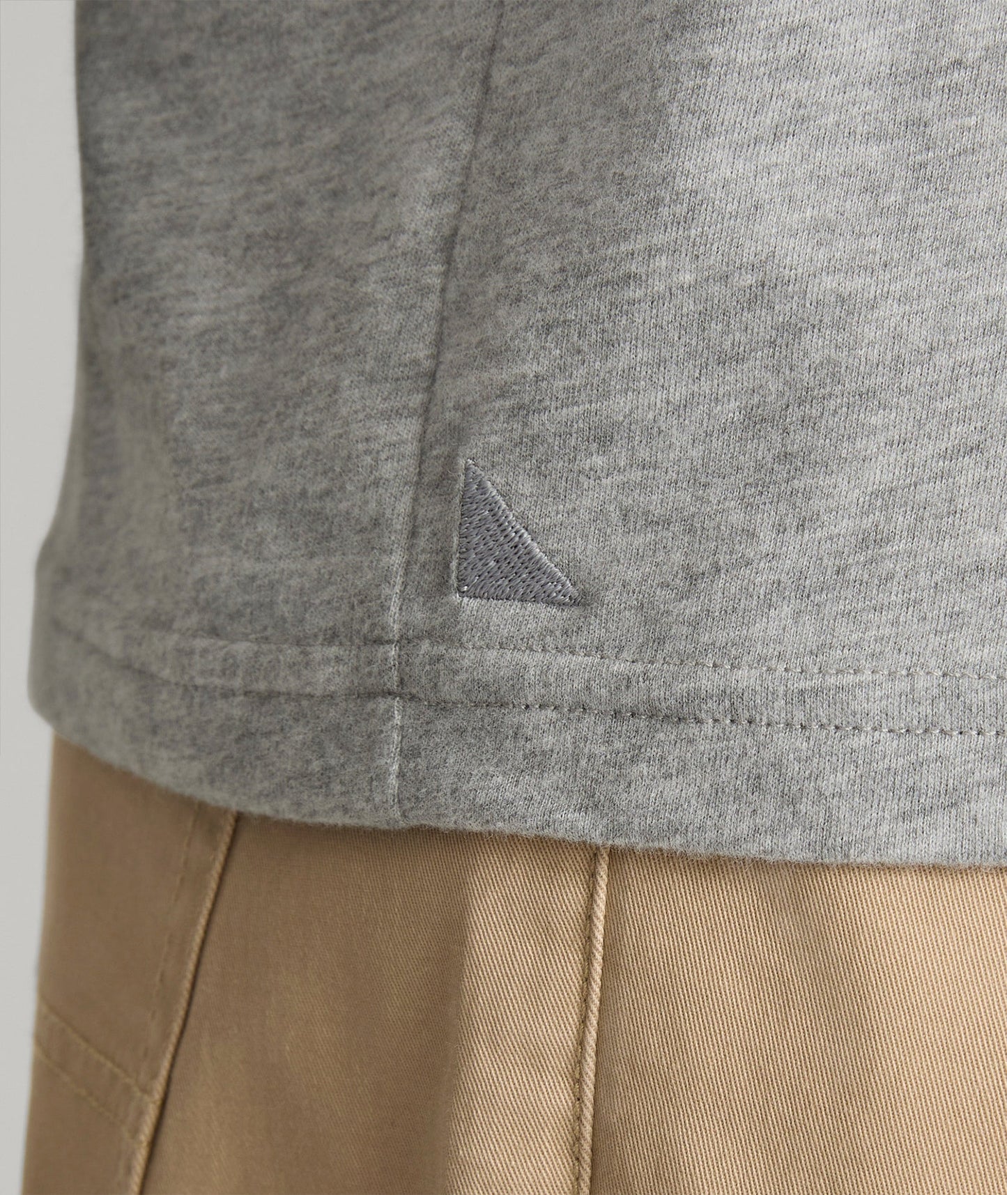 UNTUCKit Ultrasoft Tee Heather Gray