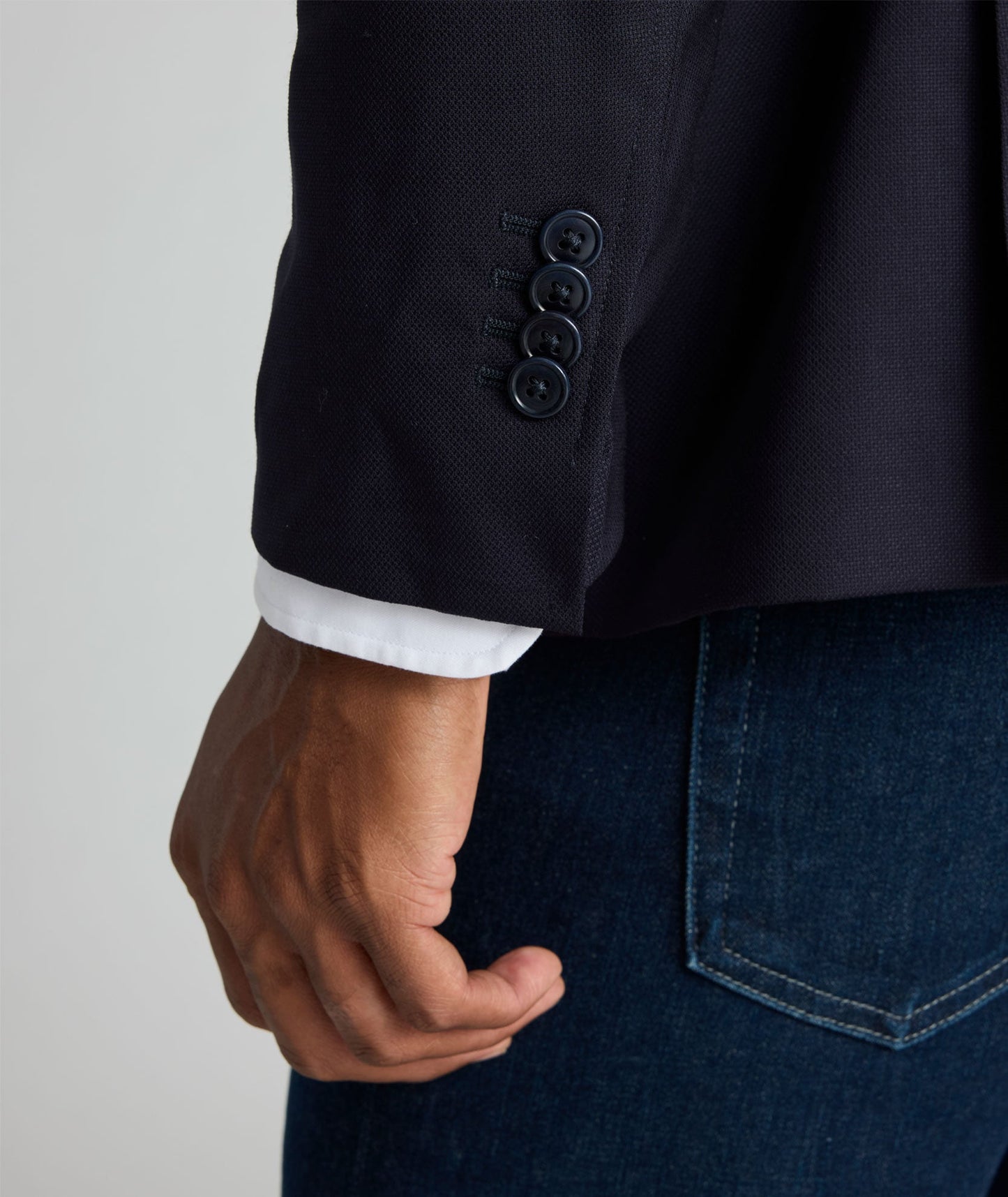 UNTUCKit Wrinkle-Resistant Palazzo Sport Coat Navy