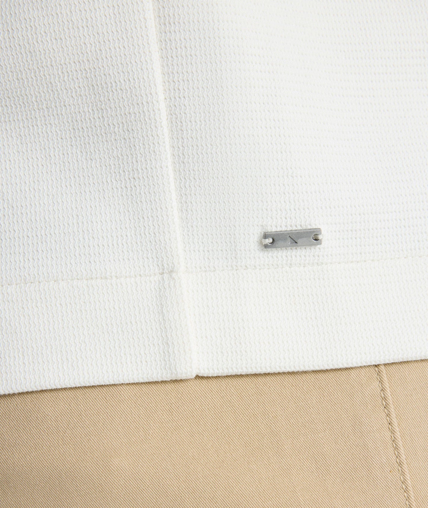 UNTUCKit Knit Overshirt White
