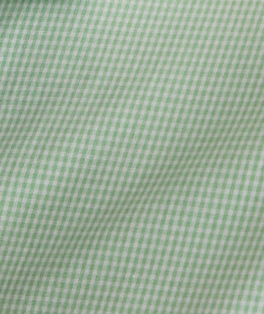 UNTUCKit Wrinkle-Free Kelly Shirt Green Microgingham