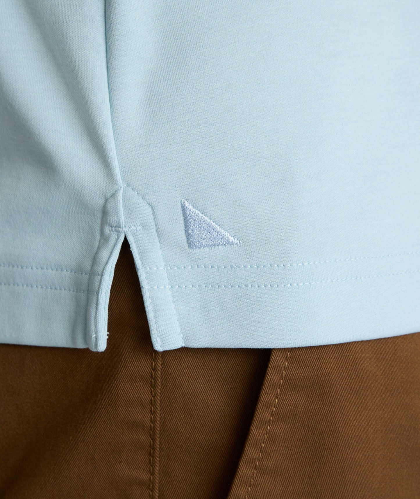 UNTUCKit Wrinkle-Free Damaschino Polo Light Blue