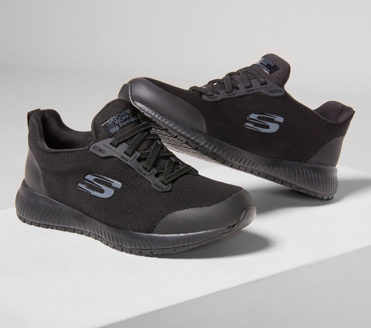 Skechers Sale | Women Work Slip-Resistant Relaxed Fit: Squad