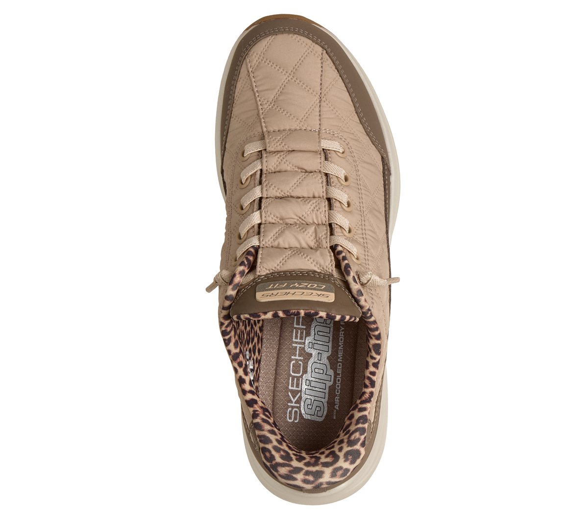 Skechers Online | Women Slip-ins: Contour Foam - Cozy Fit Leopard Dream