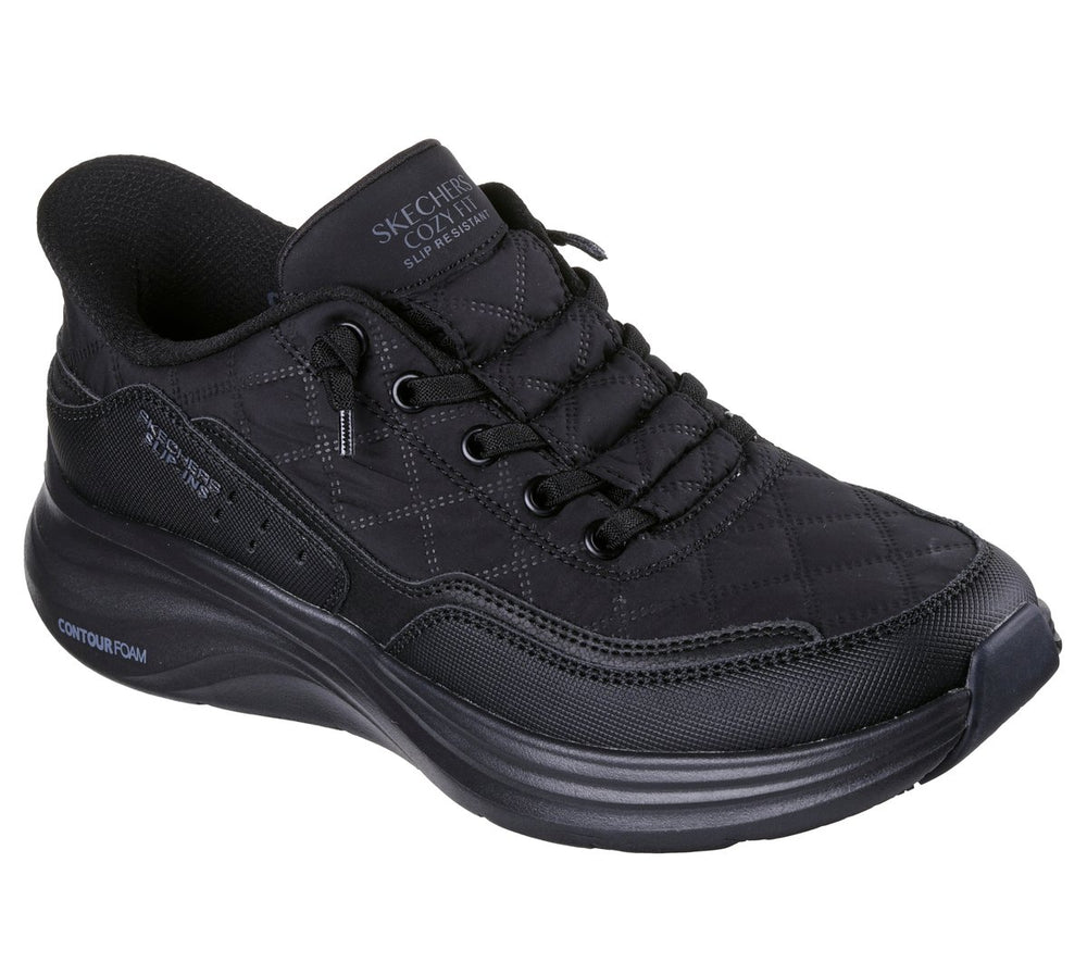 Skechers Discount | Women Slip-ins Work Slip-Resistant: Contour Foam - Cozy Fit