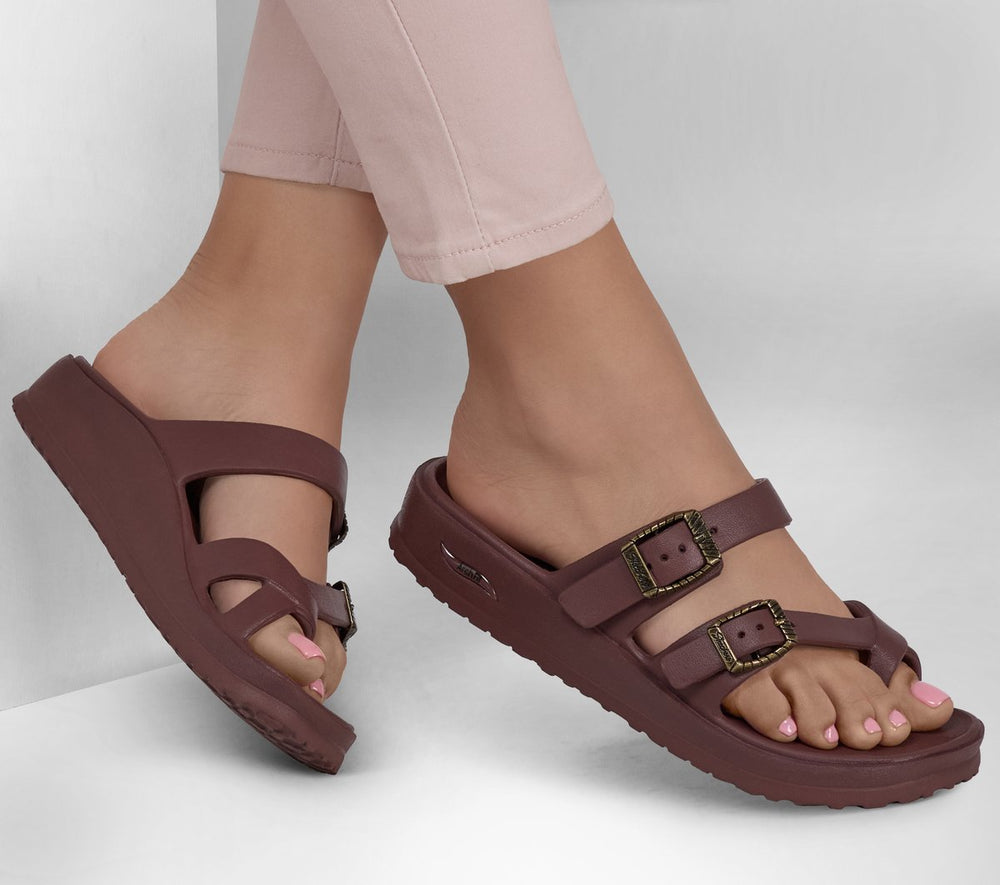 Skechers Discount | Women Foamies: Arch Fit Cali Breeze 2.0 - Poppy