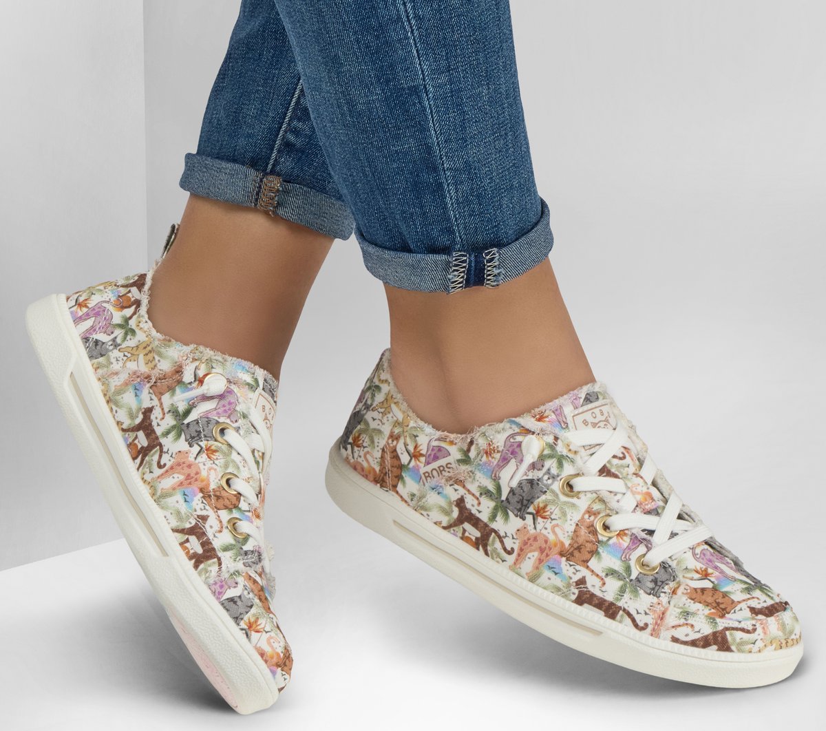 Skechers Sale | Women BOBS B Cute 2.0 - Jungle Steps