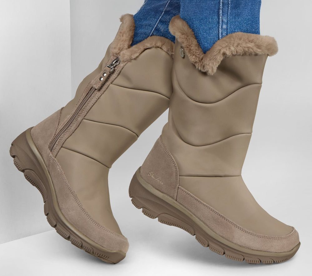 Skechers Sale | Women Waterproof Relaxed Fit: Easy Going - Snow Chillin