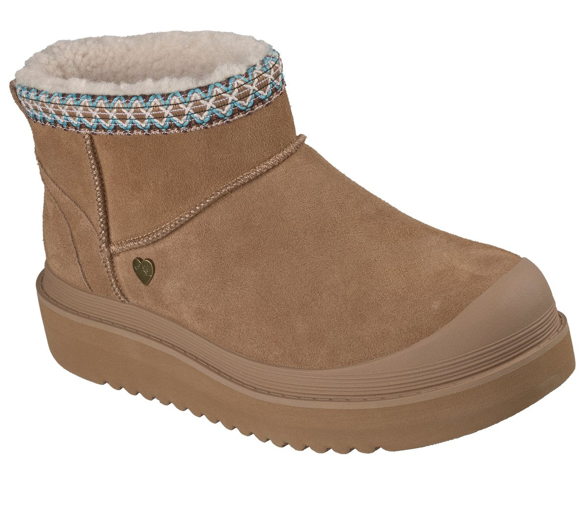 Skechers Online | Women BOBS Dakota - Suede Stomper