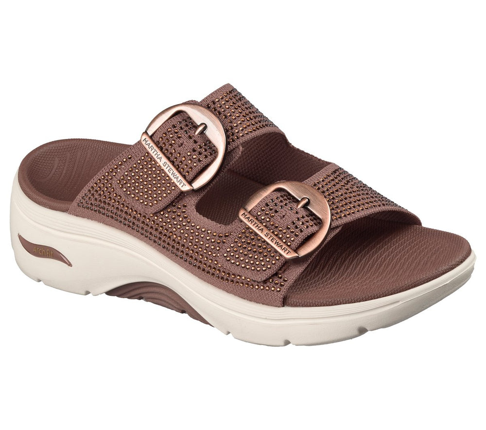 Skechers Online | Women|New Arrivals Martha Stewart: GO WALK Arch Fit 2.0 Sandal - Showstopper