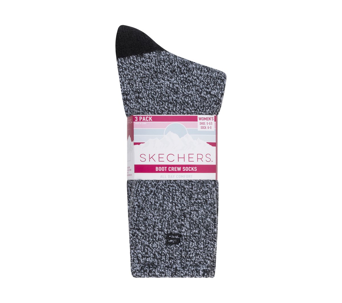 Skechers Outlet | Women|Clothing Super Soft Boot Crew Socks - 3 Pack