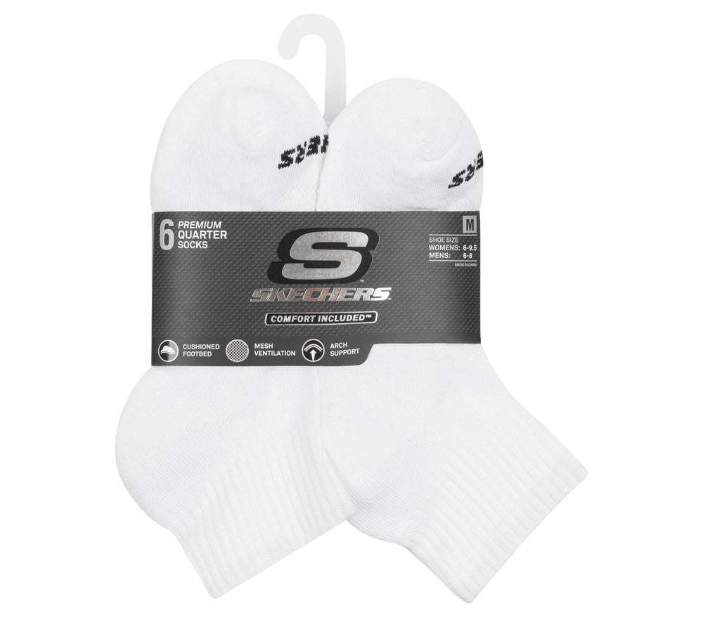 Skechers On sale | Women|Clothing 6 Pack Core Quarter Medium Socks