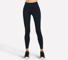 Skechers Discount | Women GO WALK Diamond-Studded Full Length High-Waisted Legging