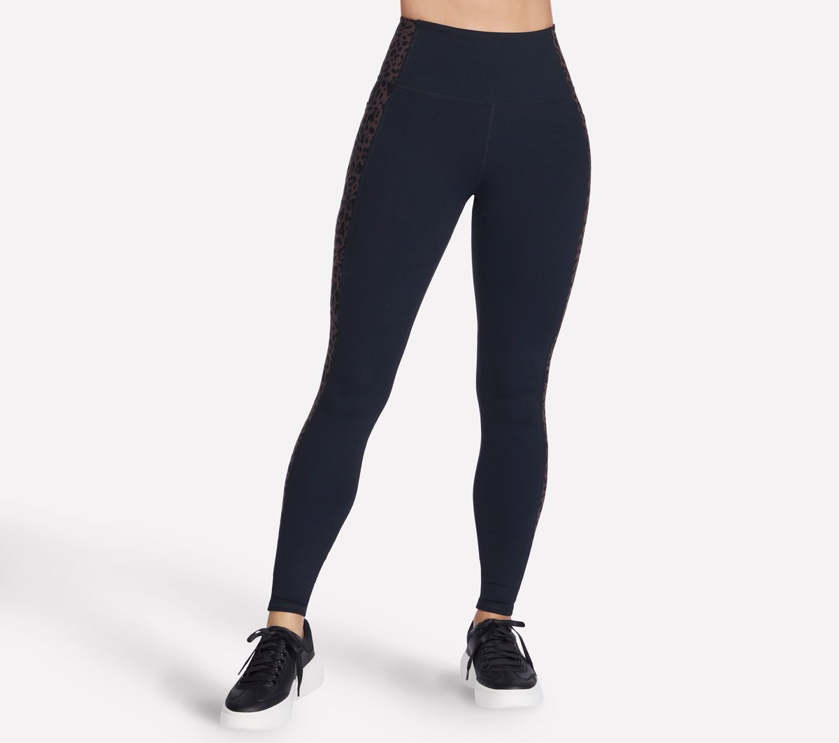 Skechers Online | Women GO WALK Full Length High-Waisted Cheetah Legging