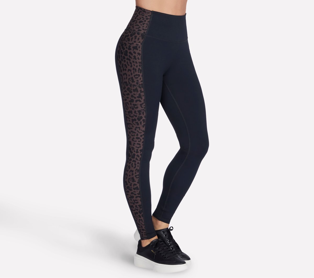 Skechers Online | Women GO WALK Full Length High-Waisted Cheetah Legging