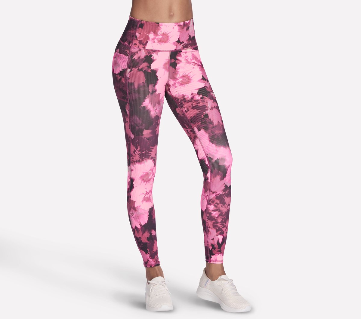 Skechers On sale | Women GO FLEX RIB Inbloom Full Length High-Waisted Legging