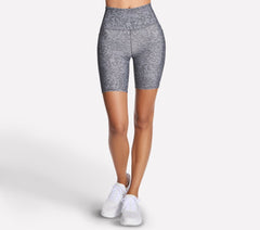 Skechers Outlet | Women GO FLEX Printed High Waisted 8 Inch Bike Short