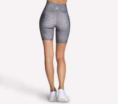 Skechers Outlet | Women GO FLEX Printed High Waisted 8 Inch Bike Short