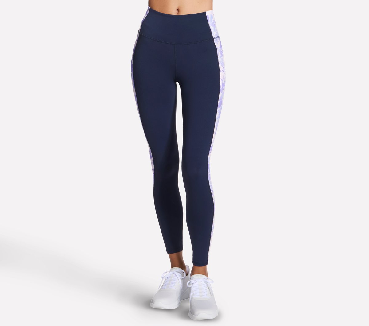 Skechers US | Women GO WALK Block Full Length High-Waisted Legging