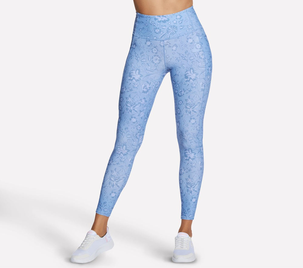 Skechers Discount | Women GO WALK Printed Full Length High-Waisted Legging
