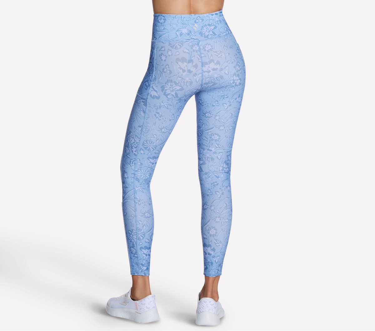 Skechers Discount | Women GO WALK Printed Full Length High-Waisted Legging