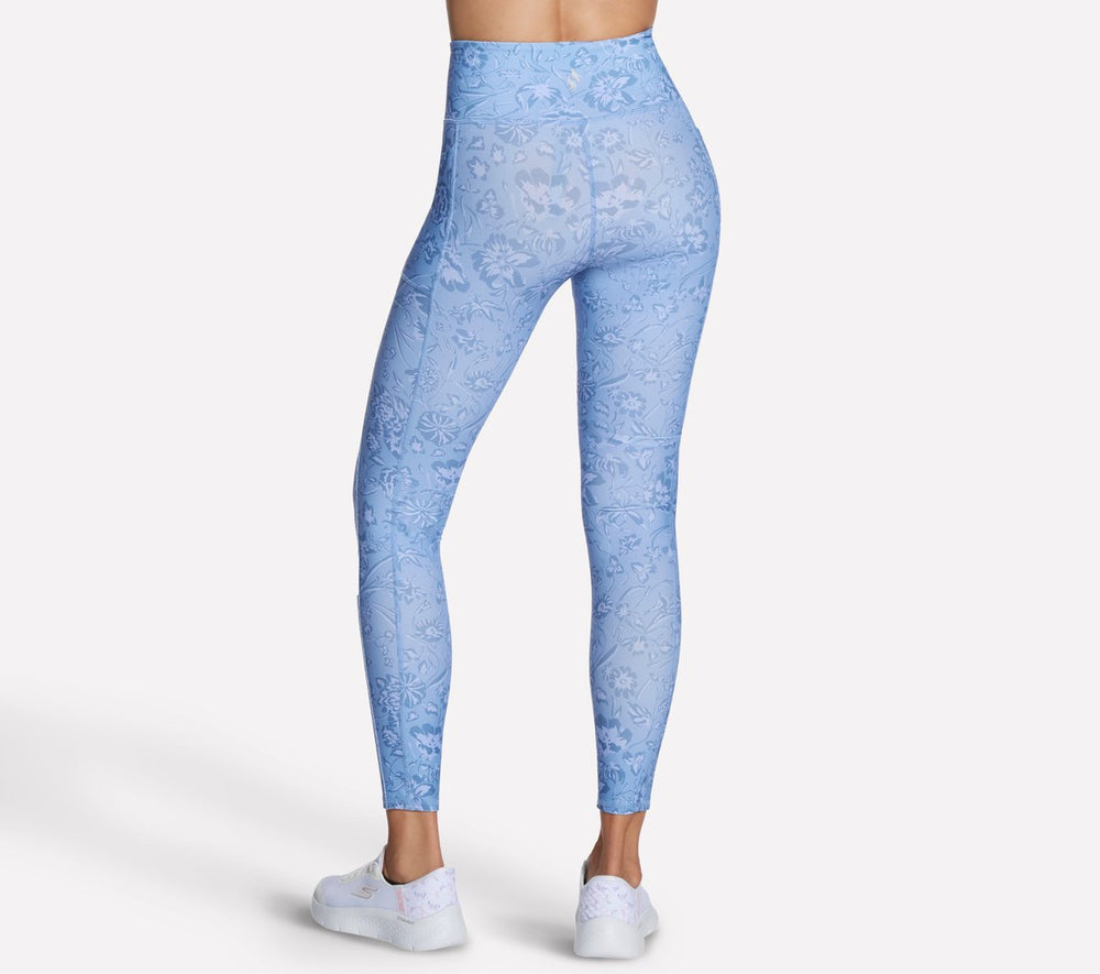 Skechers Discount | Women GO WALK Printed Full Length High-Waisted Legging