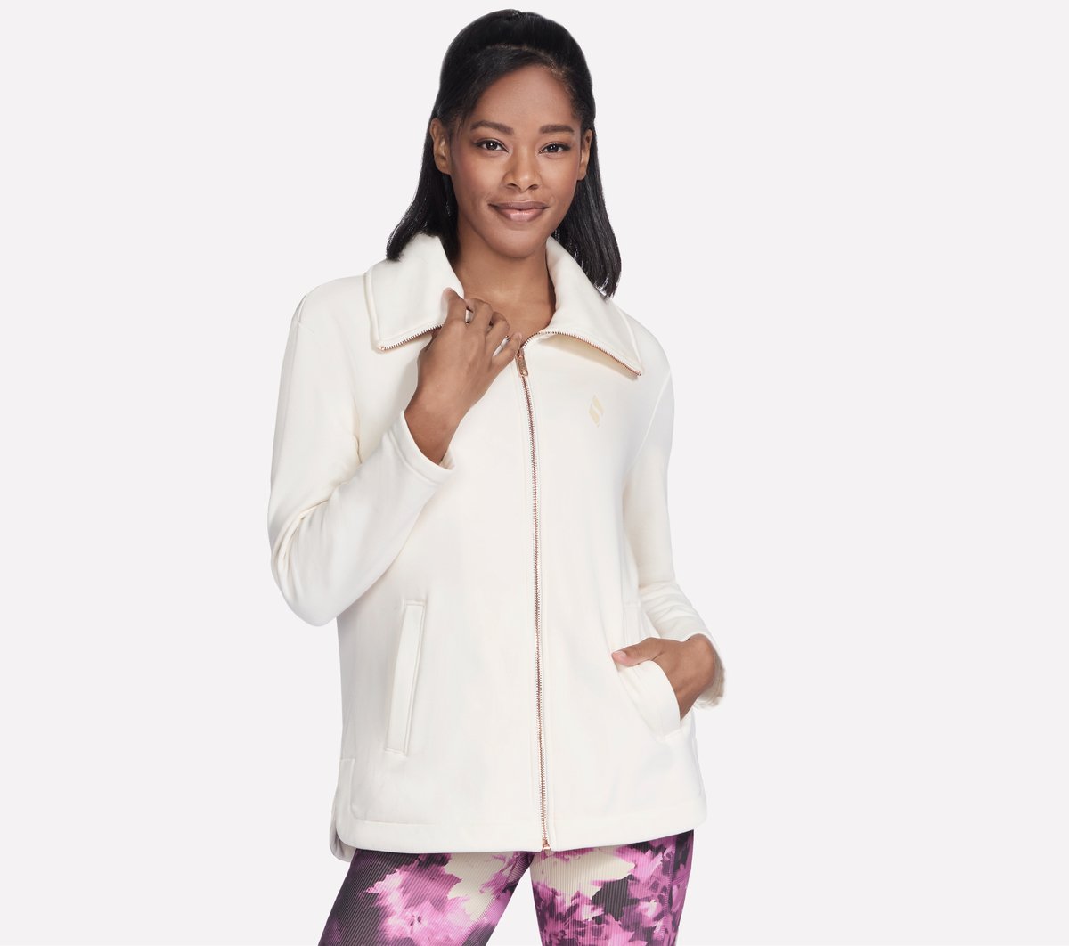Skechers US | Women GO SNUGGLE Tunic Full Zip Jacket