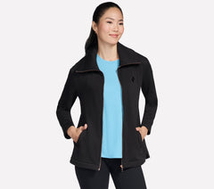 Skechers Discount | Women GO SNUGGLE Tunic Full Zip Jacket