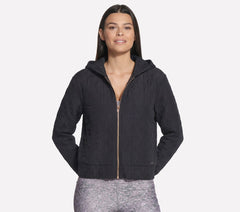 Skechers Online | Women GO WALK Cozy Fit Diamond Jacket