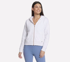 Skechers Sale | Women GO WALK Cozy Fit Diamond Jacket