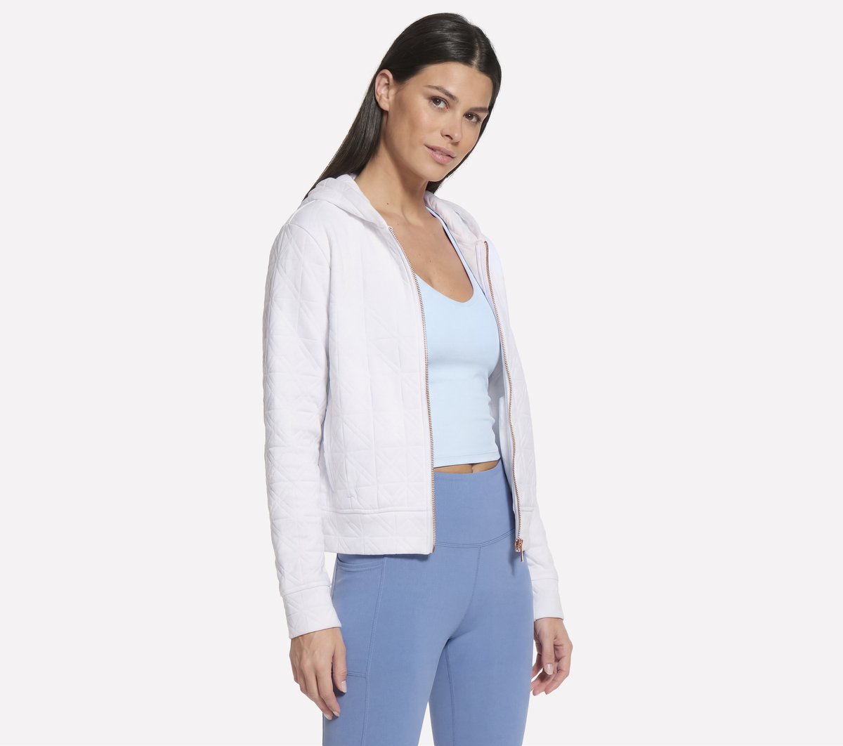 Skechers Sale | Women GO WALK Cozy Fit Diamond Jacket