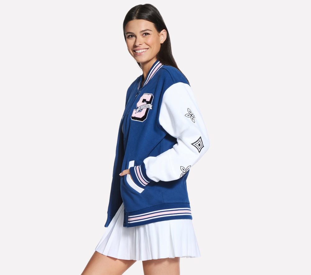 Skechers On sale | Women Varsity Jacket
